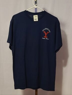 Yellowstone Dutton Tractor Supply Co T-shirt Navy